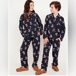 Old Navy Gender-Neutral Santa PJ  Set For Kids/ brand new/ XL 14/16 🎅Host Pick